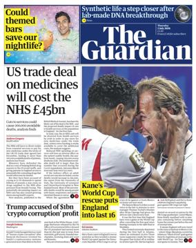 Cover of The Guardian