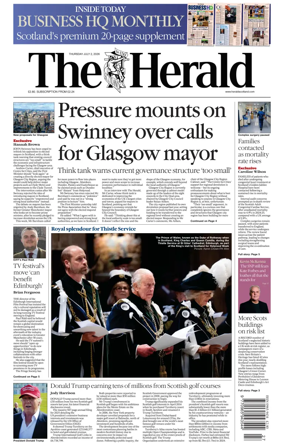 Cover of The Herald (Scotland)