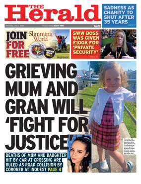 Cover of The Plymouth Herald