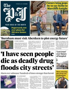 Cover of The Press and Journal (Aberdeen and Aberdeenshire)