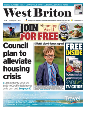 Cover of West Briton (Truro and Mid Cornwall)