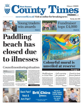 Cover of West Sussex County Times