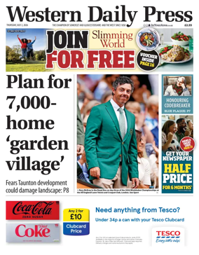 Cover of Western Daily Press