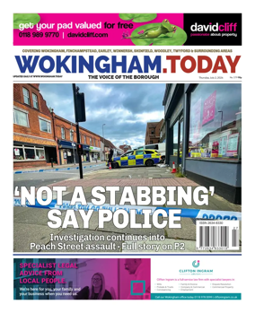 Cover of Wokingham Today