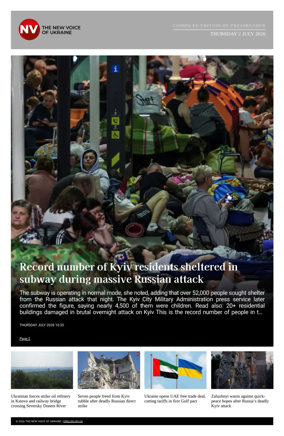 Cover of The New Voice of Ukraine