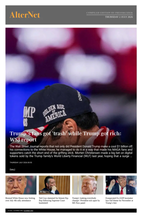 Cover of AlterNet