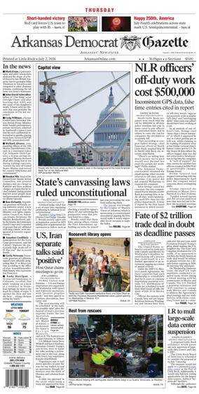 Cover of Arkansas Democrat-Gazette
