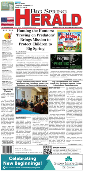 Cover of Big Spring Herald