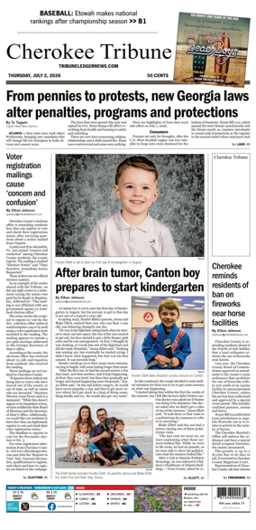 Cover of Cherokee Tribune