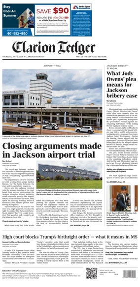 Cover of Clarion Ledger