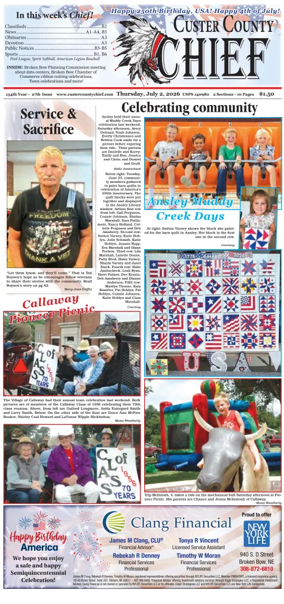 Cover of Custer County Chief