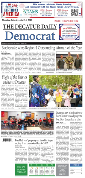 Cover of The Decatur Daily Democrat