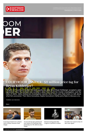 Cover of East Idaho News