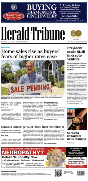 Cover of Herald-Tribune