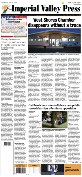 Cover of Imperial Valley Press