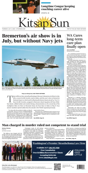 Cover of Kitsap Sun