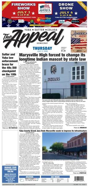 Cover of Marysville Appeal-Democrat