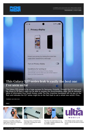 Cover of Phone Arena - Compiled Edition