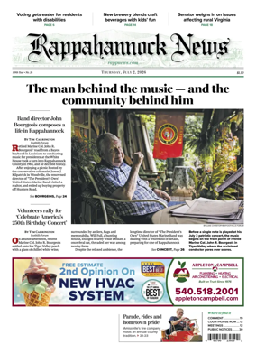 Cover of Rappahannock News