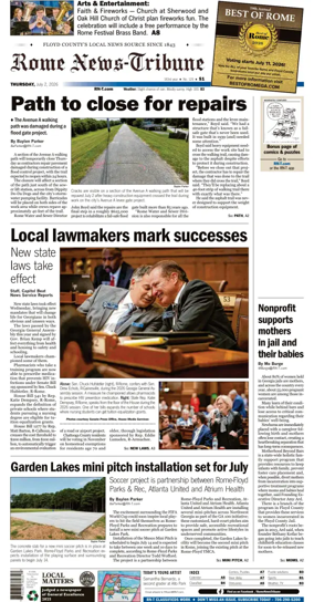 Cover of Rome News-Tribune