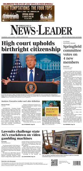 Cover of Springfield News-Leader