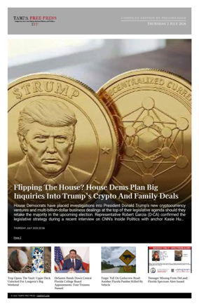 Cover of Tampa Free Press
