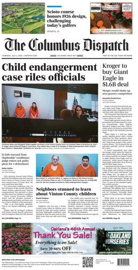 Cover of The Columbus Dispatch