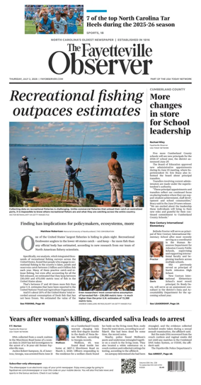 Cover of The Fayetteville Observer