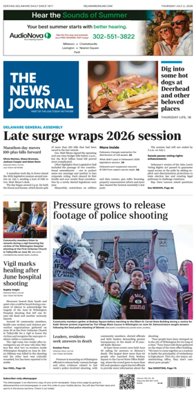 Cover of The News Journal