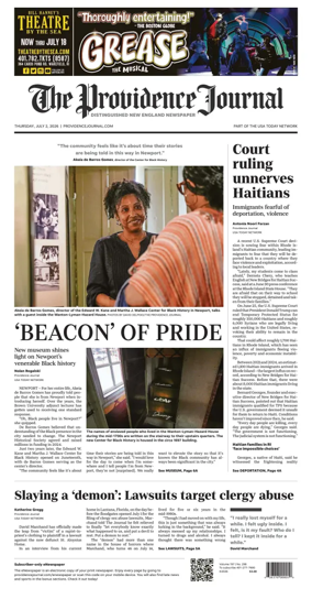 Cover of The Providence Journal