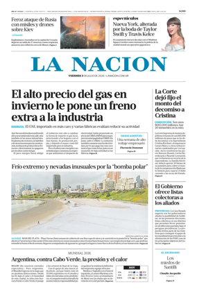 Cover of La Nacion