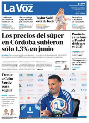 Cover of La Voz del Interior