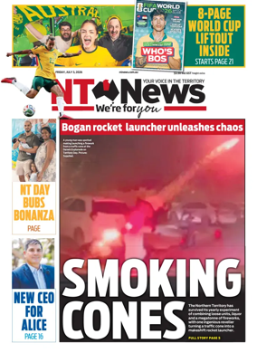 Cover of NT News