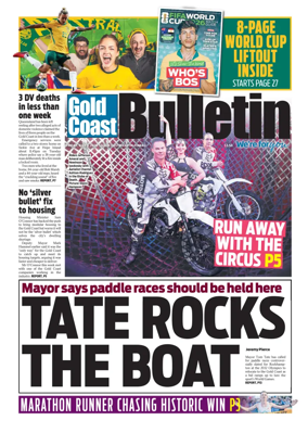 Cover of The Gold Coast Bulletin