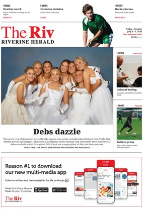 Cover of The Riverine Herald