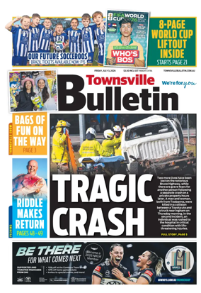 Cover of Townsville Bulletin