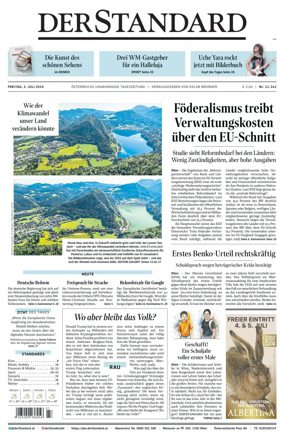 Cover of Der Standard