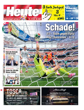 Cover of Heute - Wien Ausgabe