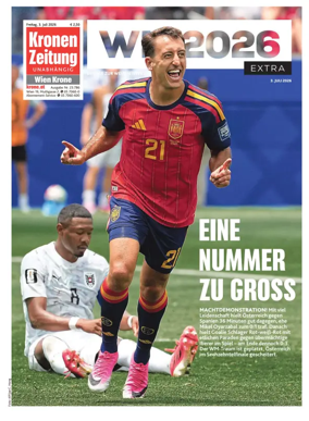 Cover of Kronen Zeitung