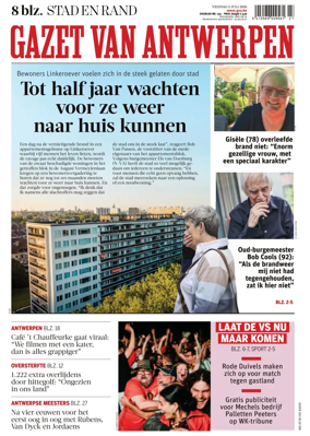 Cover of Gazet van Antwerpen Stad en Rand