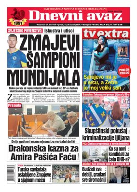 Cover of Dnevni avaz