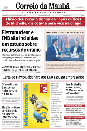 Cover of Jornal Correio da Manha