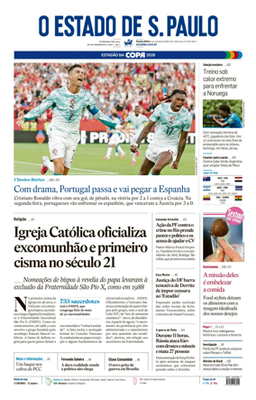 Cover of O Estado de S. Paulo