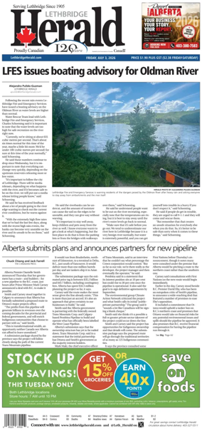 Cover of Lethbridge Herald
