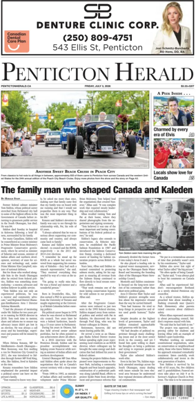 Cover of Penticton Herald
