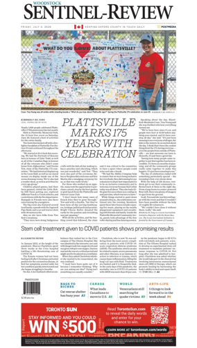 Cover of Sentinel-Review (Woodstock)