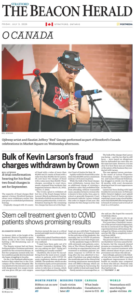 Cover of The Beacon Herald
