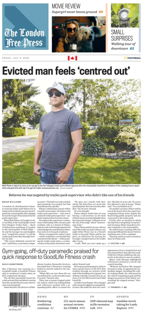 Cover of The London Free Press
