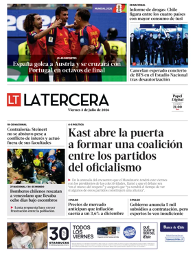 Cover of La Tercera