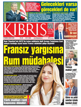 Cover of Kibris Gazetesi